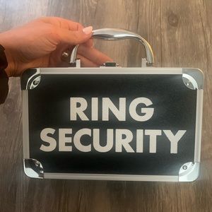 Wedding! “Ring security” briefcase for ring bearer.